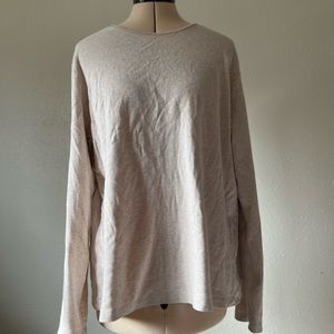 Cute and cozy beige sweater